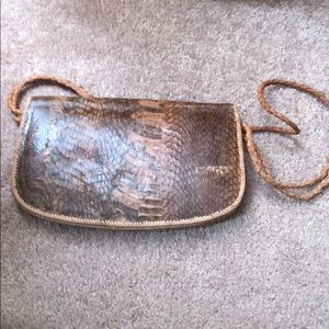 Faux Skin Purse